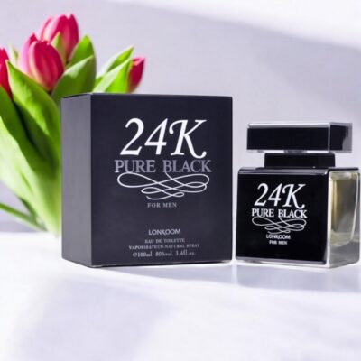 Lonkoom Parfum 24K Black Leather For Men - Image 4