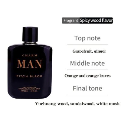 Man Perfume Pitch Black 100ML - Image 5