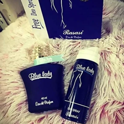 Blue Lady Perfume & Deodorant Spray Combo Pack - Image 5