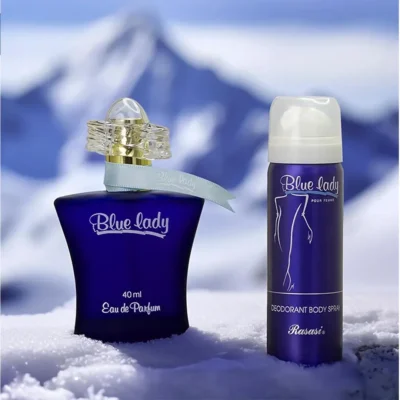 Blue Lady Perfume & Deodorant Spray Combo Pack - Image 3