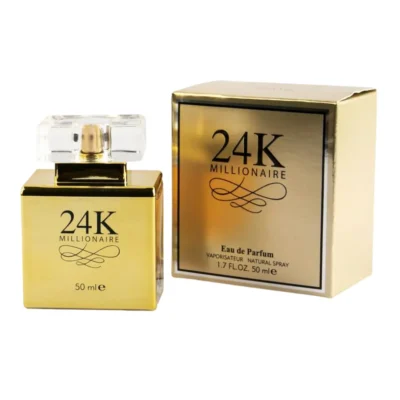 Lonkoom Parfum 24K Millionaire Pure Gold Perfume For Womem - Image 4