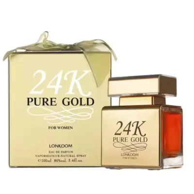 Lonkoom Parfum 24K Millionaire Pure Gold Perfume For Womem - Image 3