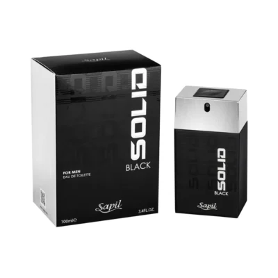 Solid Black for Men by Sapil