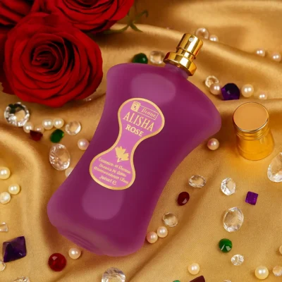 Original Hunaidi Alisha Rose Perfume 100ml EDP – Price in Pakistan - Image 5