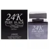 Lonkoom Parfum 24K Black Leather For Men