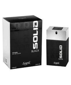 Solid Black Perfume For Men By Sapil 100ML